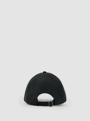 Men Embroidered Logo Tech Baseball Cap in Black