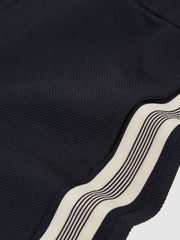 Children & Baby 3-9 yrs Side Stripe Textured Shorts in Navy Blue