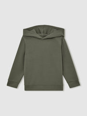Children & Baby 13-14 yrs Interlock Jersey Hoodie in Dark Sage