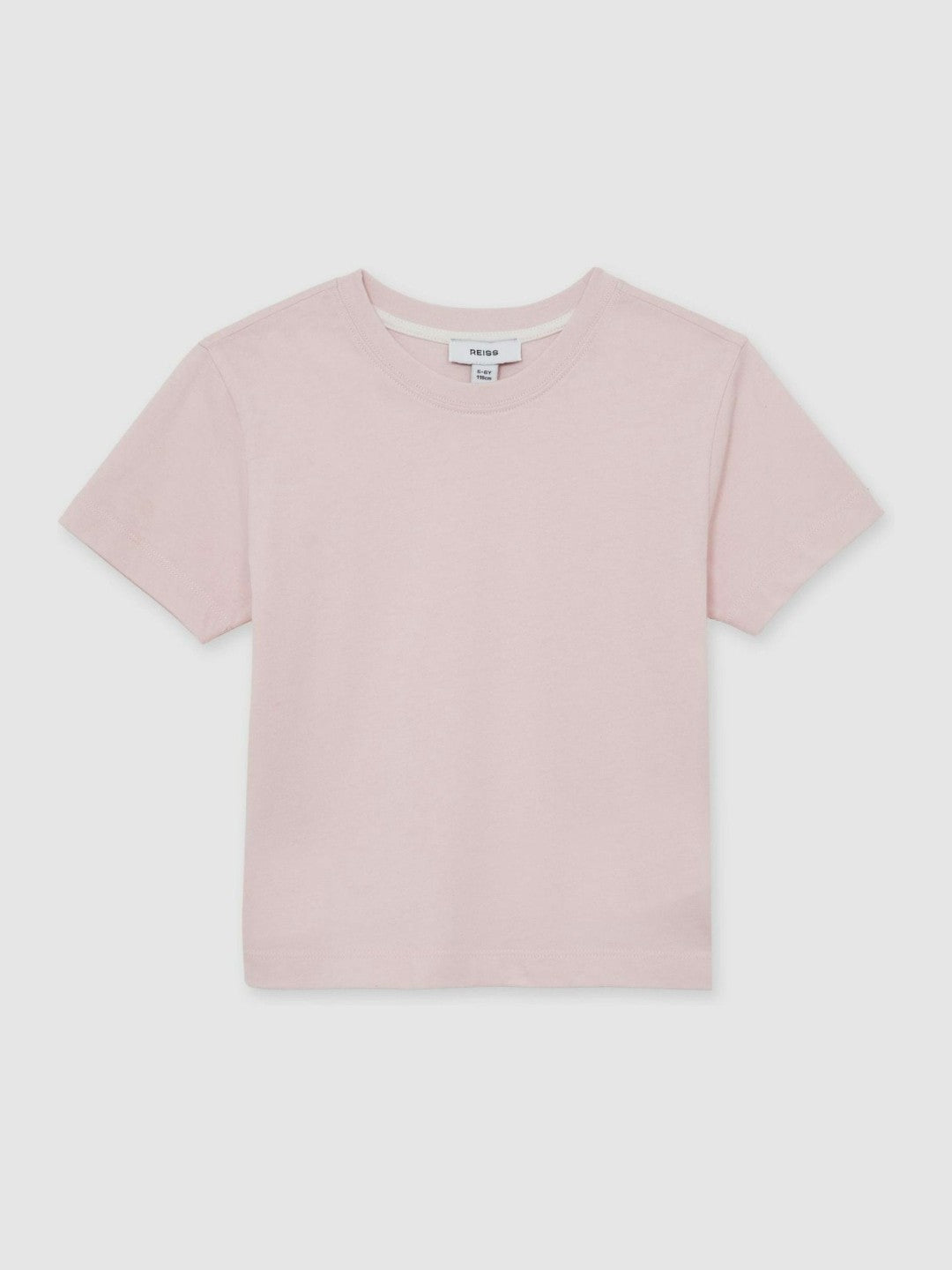 Children & Baby 3-9 yrs Cotton Crew Neck T-Shirt in Pink