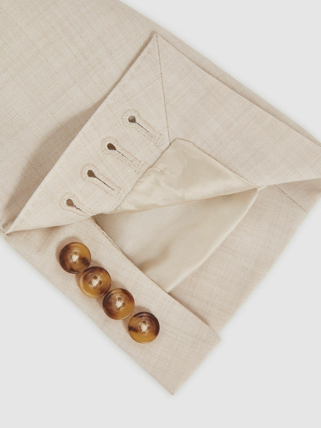 Men Suit Jacket in Stone