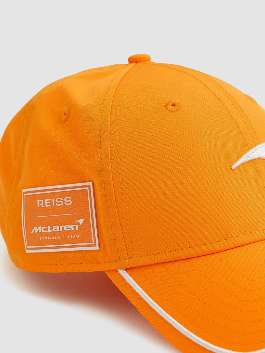 Men McLaren F1 Team Speedmark Logo Cap Unisex Fit in Papaya Orange