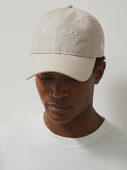 Men McLaren Racing Logo Embroidered Cap Unisex Fit in Stone