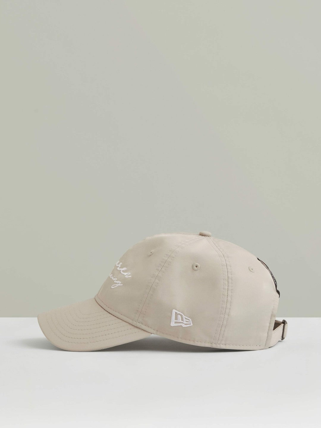 Men McLaren Racing Logo Embroidered Cap Unisex Fit in Stone