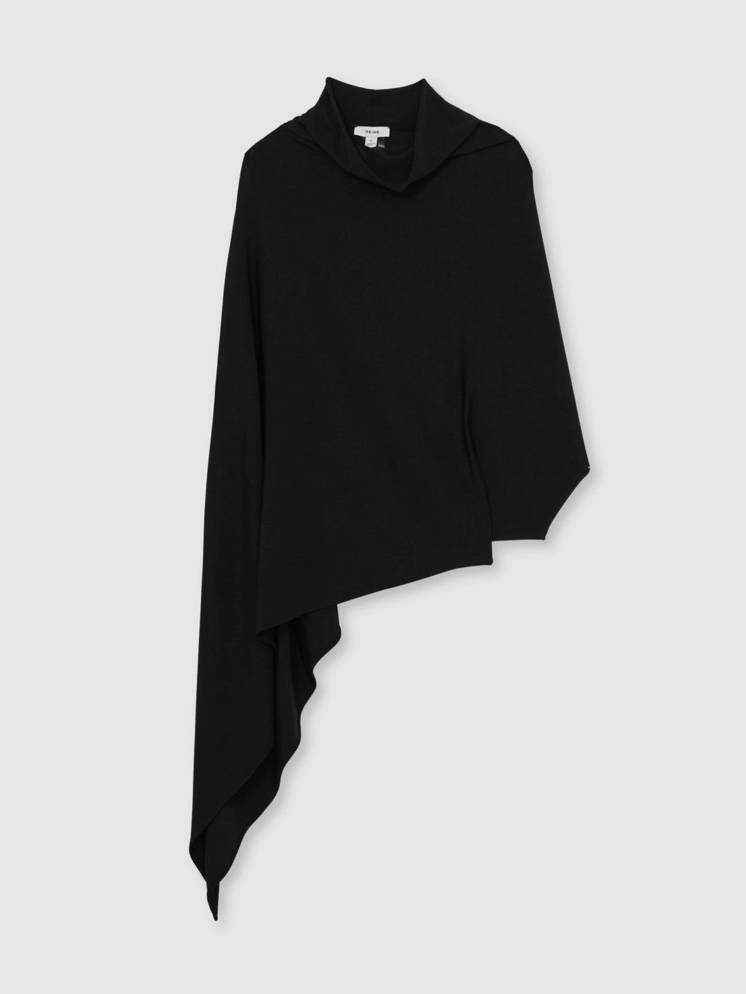 Women Cape Detail Top in Black