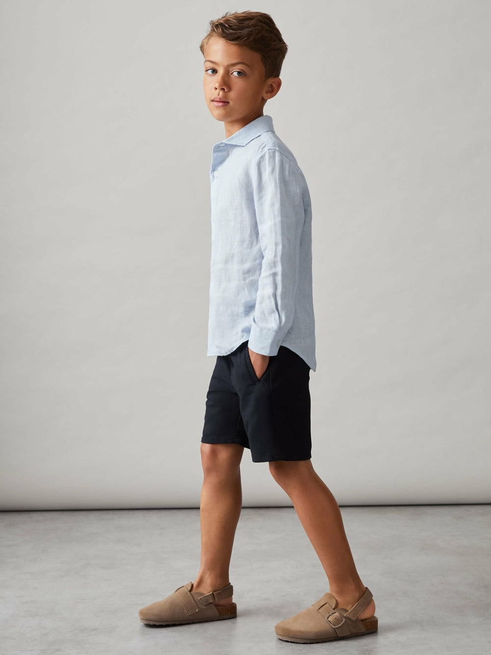 Children & Baby 9-13 yrs Relaxed Drawstring Shorts in Navy
