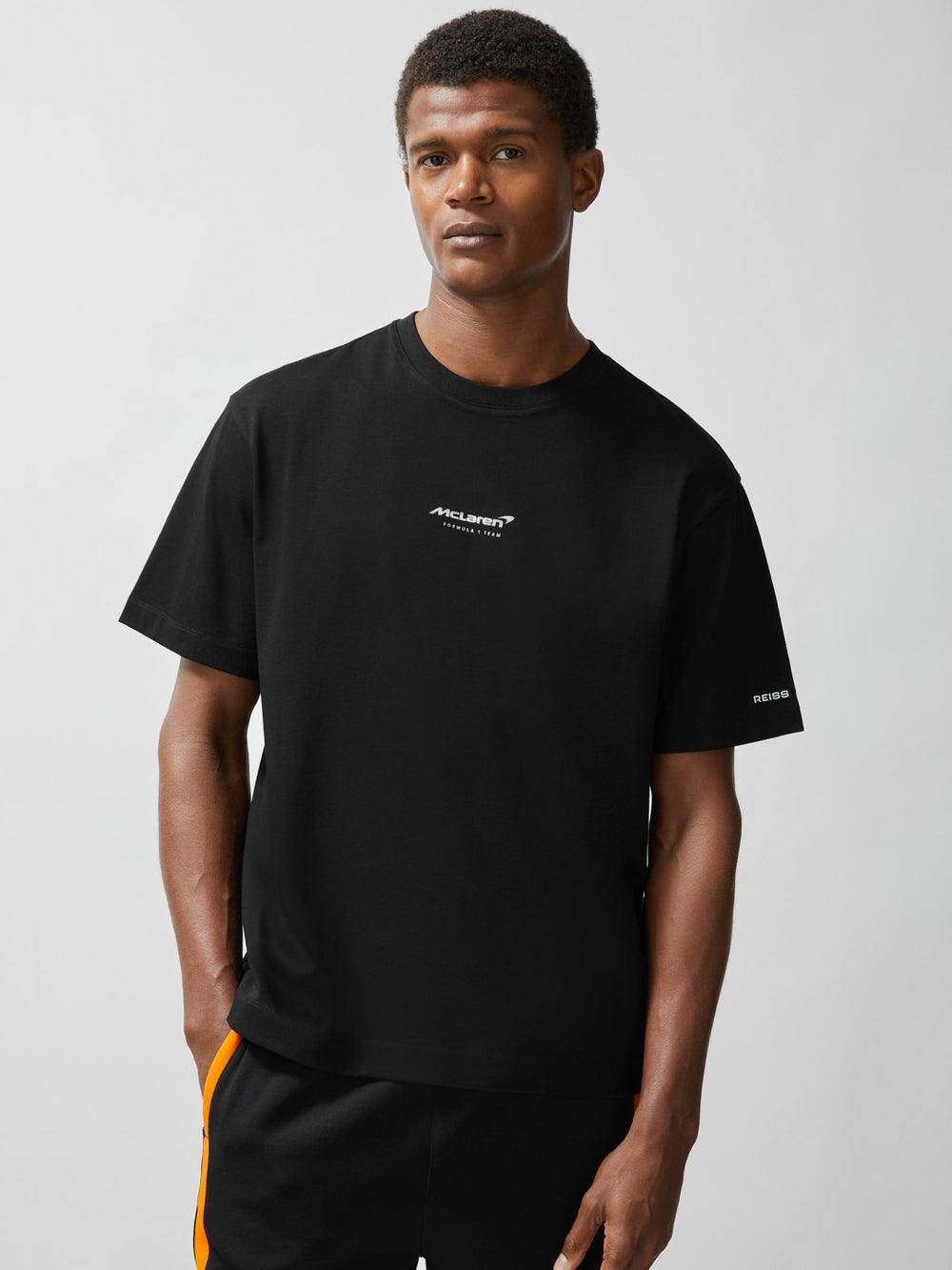 Men McLaren F1 Team Lando-Print T-Shirt Unisex Fit in Black