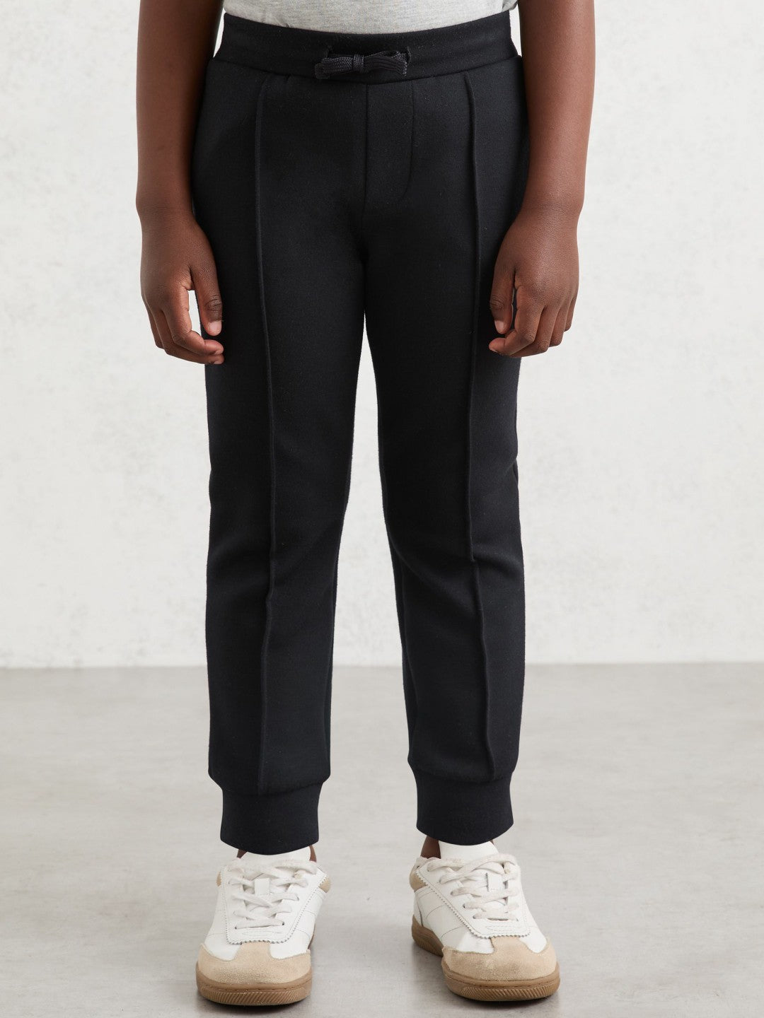Children & Baby 9-13 yrs Interlock Drawstring Joggers in Navy Blue