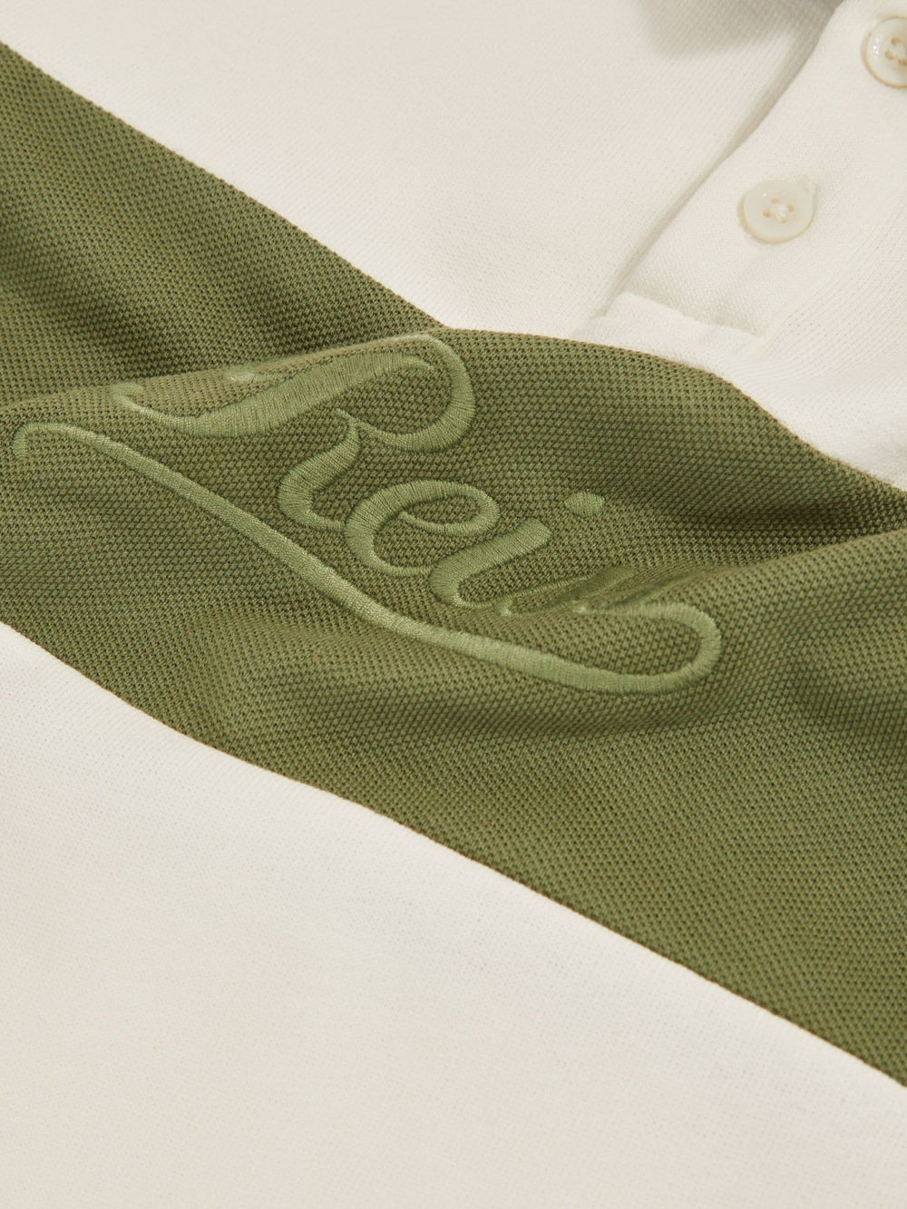 Children & Baby 13-14 yrs Cotton Logo-Embroidery Rugby Polo Shirt in Forset Green/White