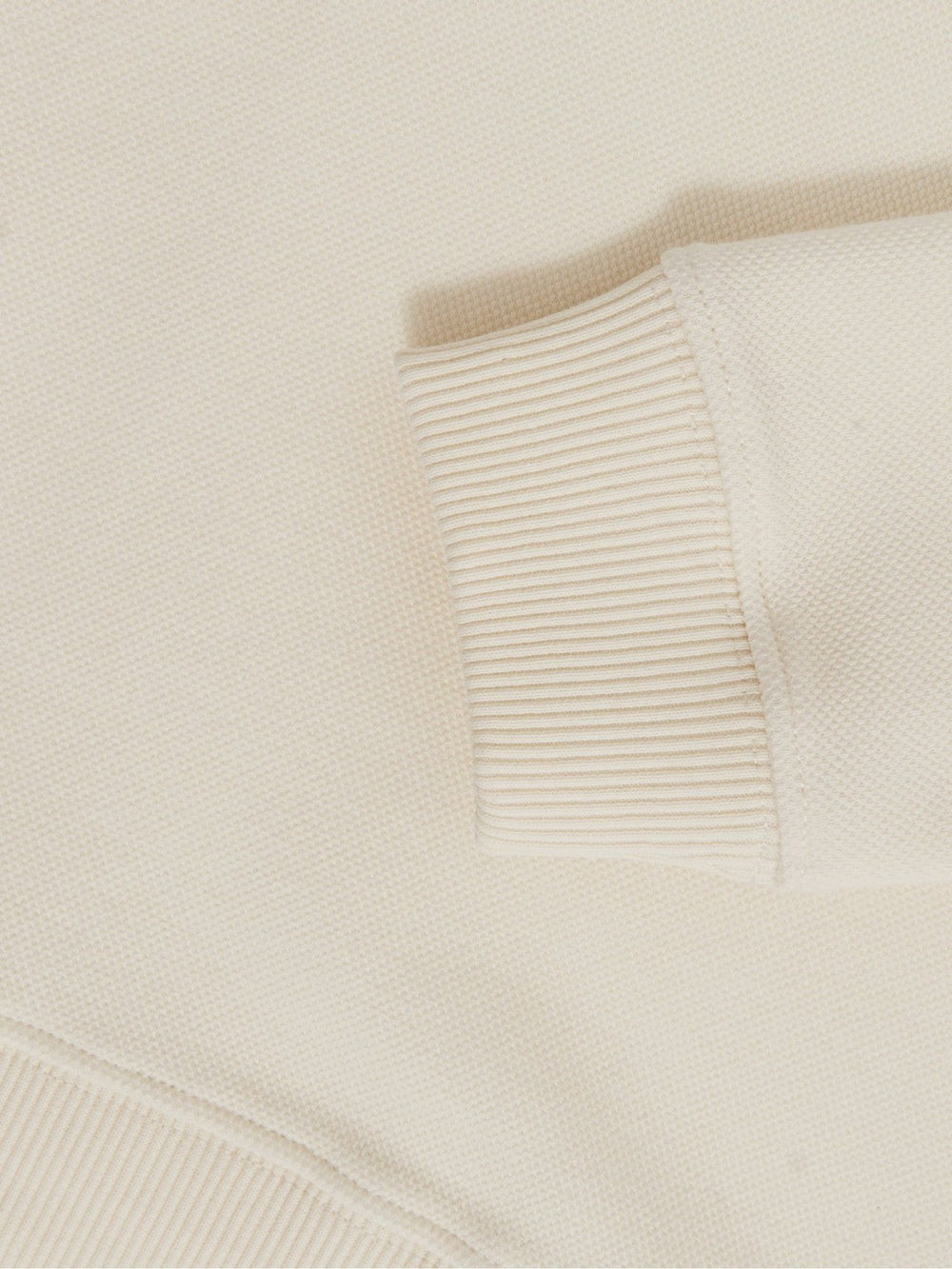 Children & Baby 3-9 yrs Cotton-Blend Textured Sweatshirt in Off White