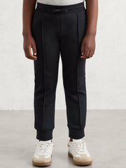 Children & Baby 13-14 yrs Interlock Drawstring Joggers in Navy Blue