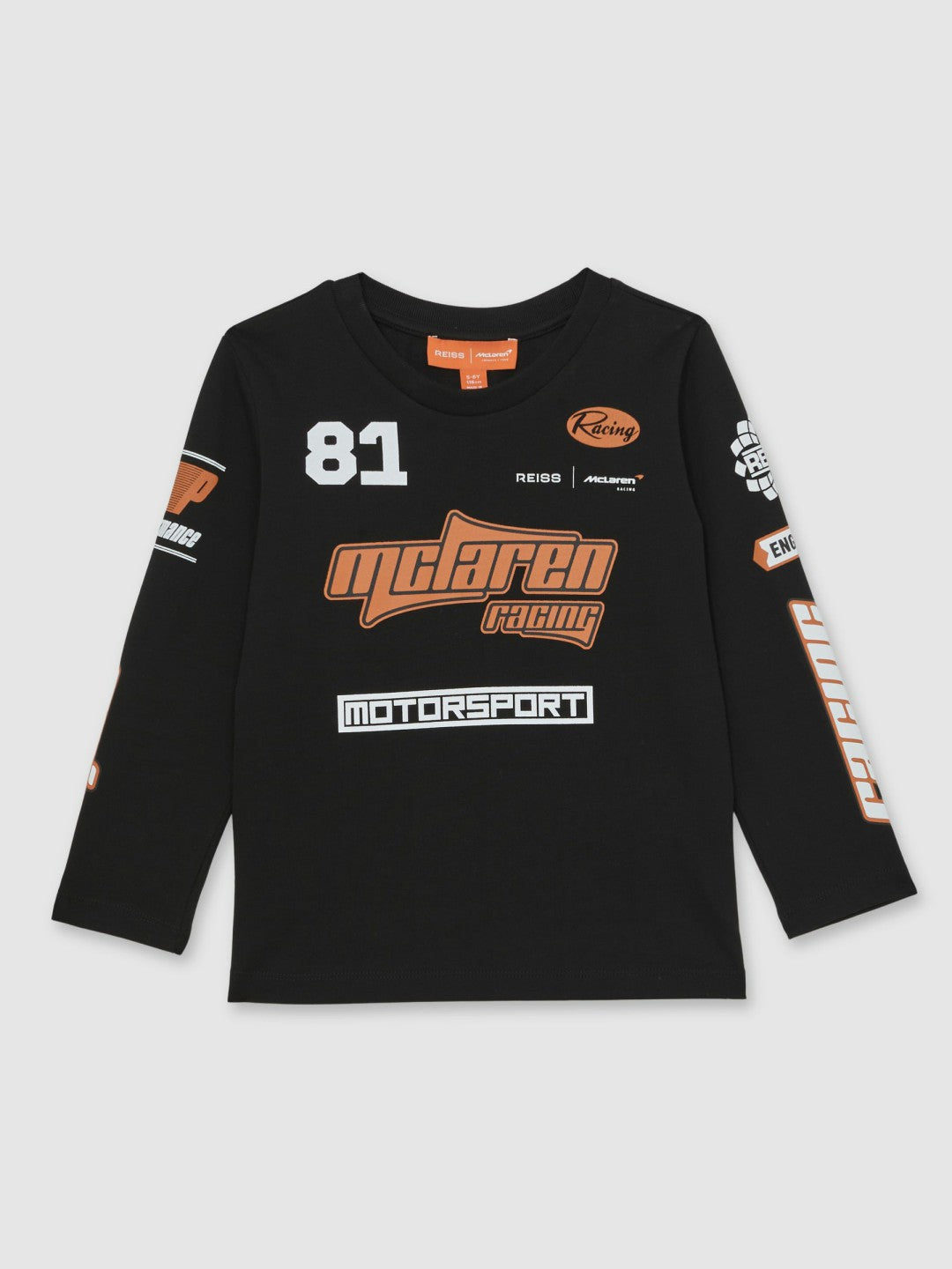 Children & Baby 13-14 yrs McLaren F1 Team Cotton Logo T-Shirt Unisex Fit in Black