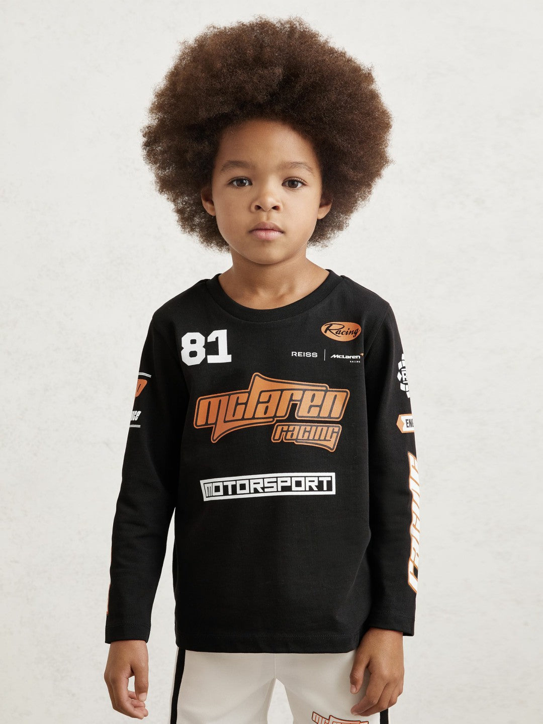 Children & Baby 13-14 yrs McLaren F1 Team Cotton Logo T-Shirt Unisex Fit in Black