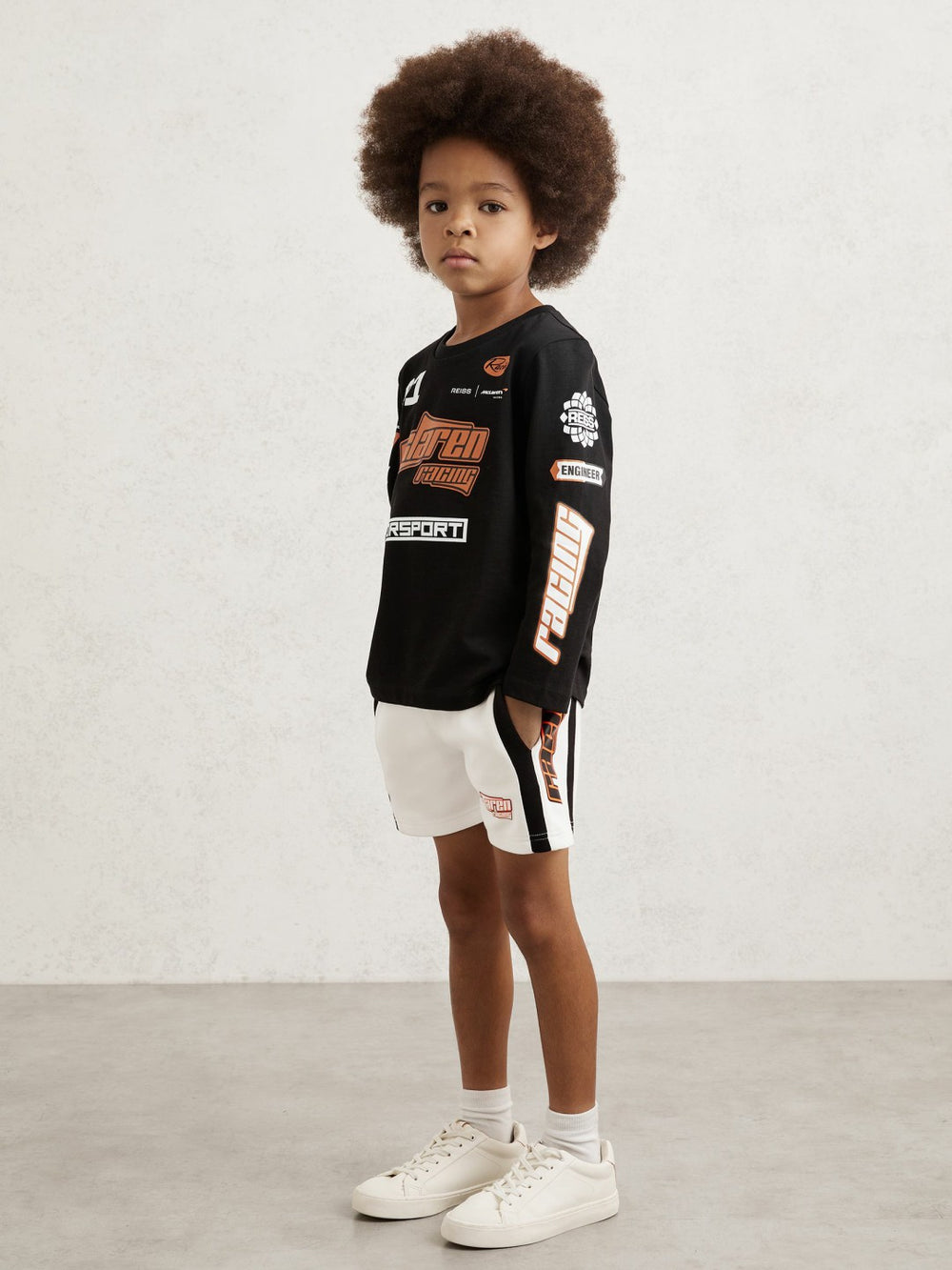 Children & Baby 3-9 yrs McLaren F1 Team Cotton Logo T-Shirt Unisex Fit in Black