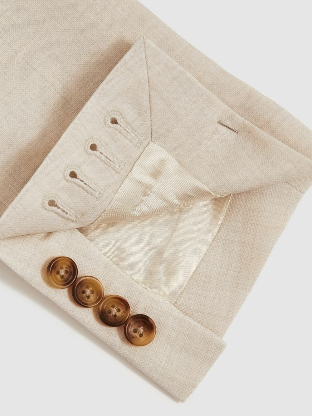 Men Suit Jacket in Stone